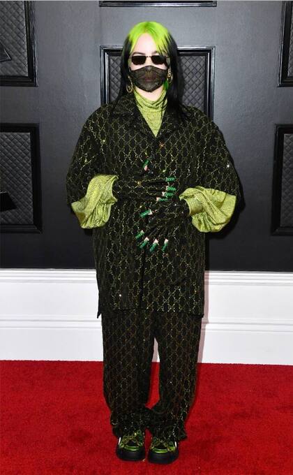 Billie Eillish. Grammy 2020