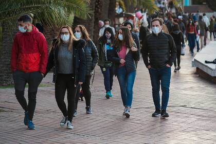 Gran cantidad de personas se volcaron a los parques de la ciudad de Rosario