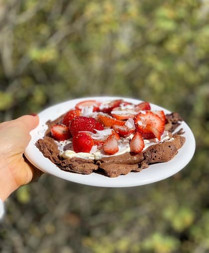 Gran combinación: coco y cacao en una receta libre de gluten