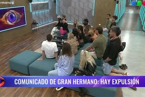 Gran Hermano se comunicó con los participantes y anunció una expulsión