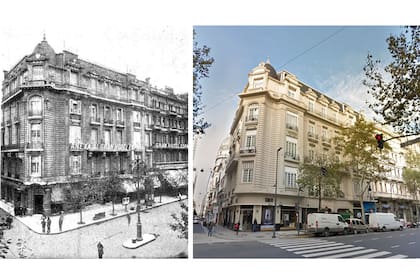 El Gran Hotel España fue uno de los primeros hoteles de la avenida y uno de los más amplios. 