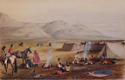 “Gran parte de esos gauchos vivieron en condiciones extremas”, dice Beccaceci, mendigando, soportando inviernos interminables, enfermedades y toda clase de penurias.