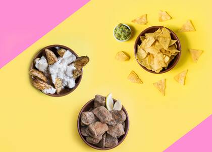 Gran parte de la carta de Estilo Veggie está pensada para picotear de a dos