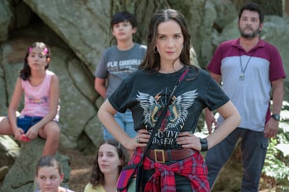 Gran parte de la filmación se llevó a cabo en Tandil, y Oreiro y Rago se instalaron allí con sus respectivos hijos