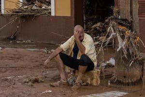 Gran parte de la provincia española de Valencia ha quedado devastada