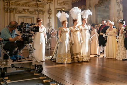 Gran parte de las escenas se filmaron en Hatfield House, Hertfordshire