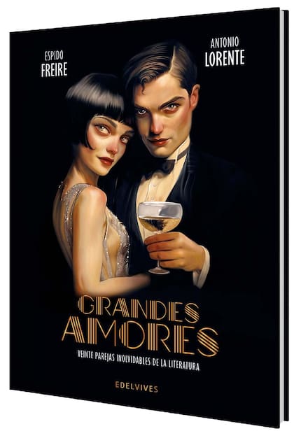 "Grandes amores" de la literatura, ilustrados por Antonio Lorente