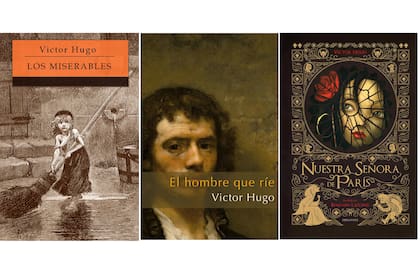 Grandes novelas de Victor Hugo: "Los miserables", "El hombre que ríe" y "Nuestra Señora de París"