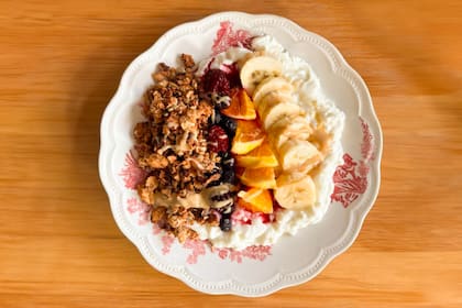 Granola casera antiinflamatoria
