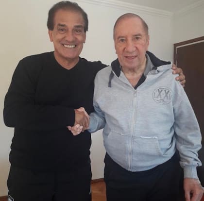 @grassowalter Encuentro entre Lemme y Carlos Bilardo