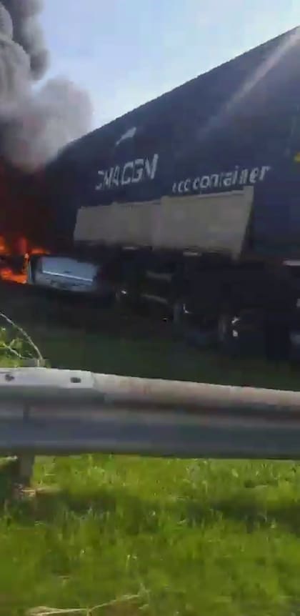 Grave accidente en la Panamericana con 3 muertos y 2 heridos