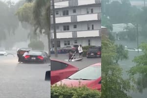 Graves inundaciones en el sureste de Florida, especialmente en Miami