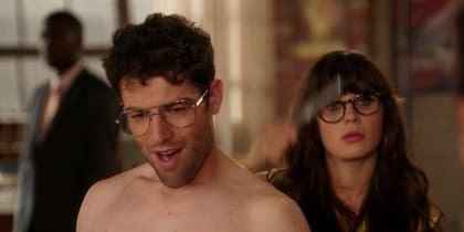 Greenfield y Zooey Deschanel