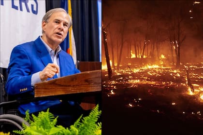 Greg Abbott extendió el estado de desastre en Texas ante el riesgo elevado de incendios forestales