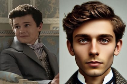 Gregory es el menor de los hermanos de la serie (Captura video/ Foto creada por la IA)