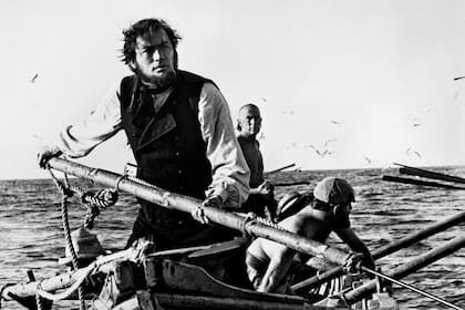 Gregory Peck casi muere filmando Moby Dick