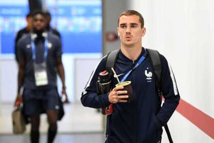Griezmann expuso su amor por la bebida en Rusia 2018. Crédito: Twitter