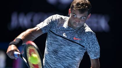 Grigor Dimitrov, uno de los principales cultores del revés a una mano