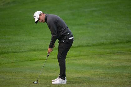 Grillo en acción en el campo Old Greenwood, cerca del lago Tahoe.