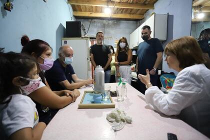 Grindetti recibió a Bullrich en Lanús