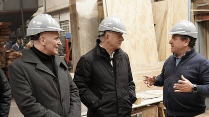 Grindetti recorrió municipios de la costa atlántica junto a José Luis Espert