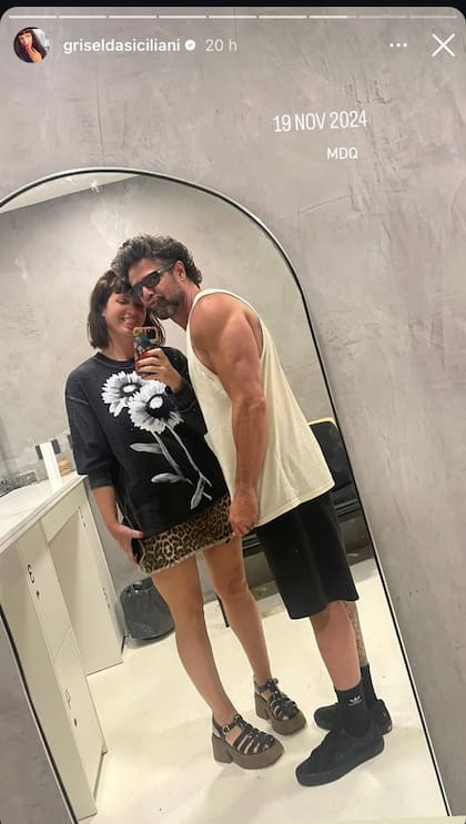 Griselda Siciliani compartió todos los detalles de su viaje romántico con Luciano Castro (Captura: Instagram @griseldasiciliani)