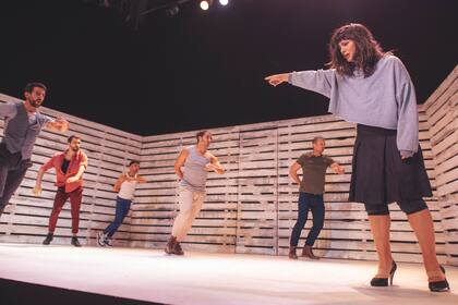 Griselda Siciliani en la obra teatral Pura Sangre, que concibió junto a Carlos Casella. Ambos preparan un nuevo trabajo juntos