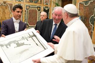 El Papa le pidió a Julio Grondona "que San Lorenzo salga campeón"