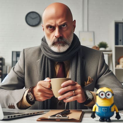 Gru de Mi villano favorito según la IA de Copilot