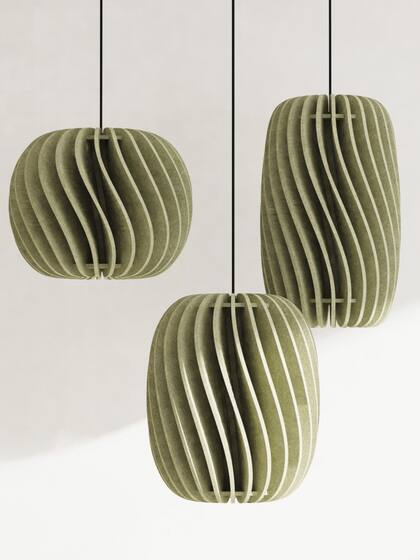 Grupo de colgantes 'Twist' de Lumenear.