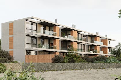 Grutas de la Ballena está situada en playa Las Grutas y posee departamentos de uno o dos dormitorios, desde US$ 160.000 en pozo