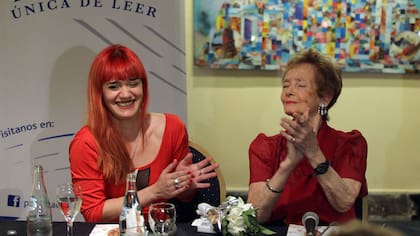 Guada Mujica Cerati y Lillian Clarke