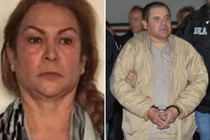 Guadalupe Fernández, "La Patrona" y Joaquín "El Chapo" Guzmán. Foto: DEA