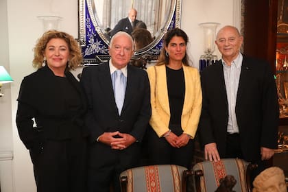 Guadalupe Noble, Norberto Frigerio, Caroline Wolff Metternich y Mauricio Wainrot