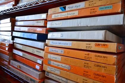 Guardaba los originales de sus dibujos y de los cuentos en cajas y carpetas rotuladas