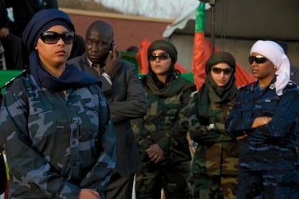 Guardaespaldas de Gaddafi