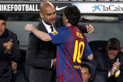 Messi y Guardiola