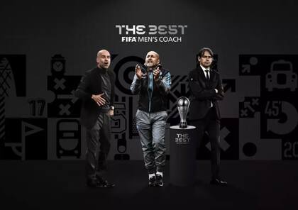 Guardiola, Spaletti e Inzaghi. Uno de los tres será elegido como el mejor entrenador del 2023
