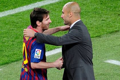 Guardiola y Messi, de compartir Barcelona a ser rivales; "Es muy difícil de controlar la influencia de Messi", dijo el entrenador de Manchester City