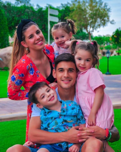 'Guchi' Caniglia tiene tres hijos con Martínez Quarta, Bautista, Mía y Alba