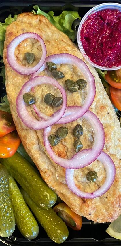 Guefilte fish en La Crespo