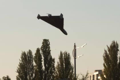 Los drones utilizados por Rusia, importados de Irán, para atacar a Ucrania