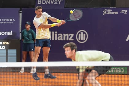 Guido Andreozzi, de Corea al ATP de Buenos Aires: el porteño avanzó a los cuartos de final de dobles, junto con el francés Manuel Guinard