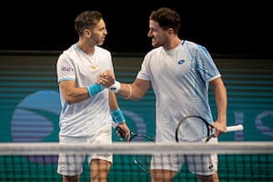 Andreozzi y Gómez no fallaron en el debut, ganaron el dobles y Argentina se adelantó 2-1 ante Corea