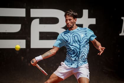 Guido Iván Justo y su derecha en la final del domingo