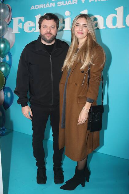 Guido Kaczka y su mujer Soledad Rodríguez dijeron presente.
