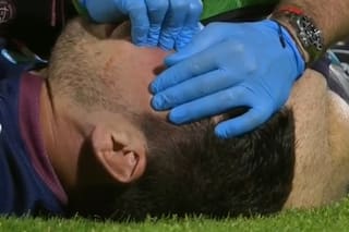 El tremendo golpe que sufrió Guido Petti y una dolorosa fractura