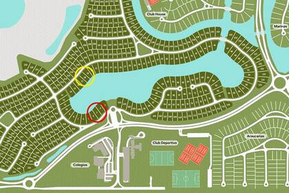 Guido salió en kayak del lote 3; la mujer considerada "testigo objetivo" se encontraba en el lote 18, justo en frente de donde sucedió el accidente