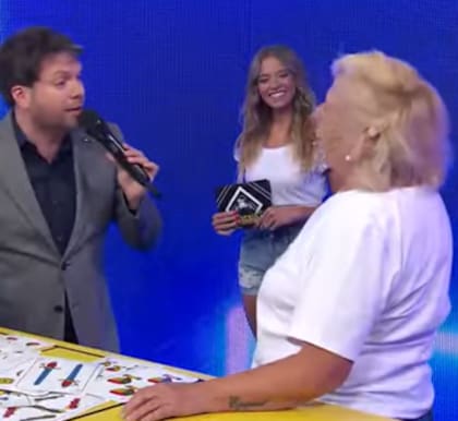 Guido se sorprendió con la presencia de la mujer (Foto: Captura de video)