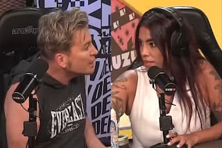 El tenso momento que protagonizaron Guido Süller y Anita Espósito al aire de Luzu TV